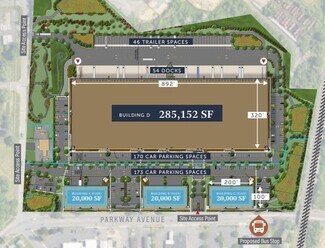 Plus de détails pour 1500 Parkway Ave, Ewing Township, NJ - Flex à vendre