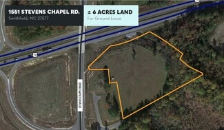 Plus de détails pour 1551 Stevens Chapel Rd, Smithfield, NC - Terrain à louer