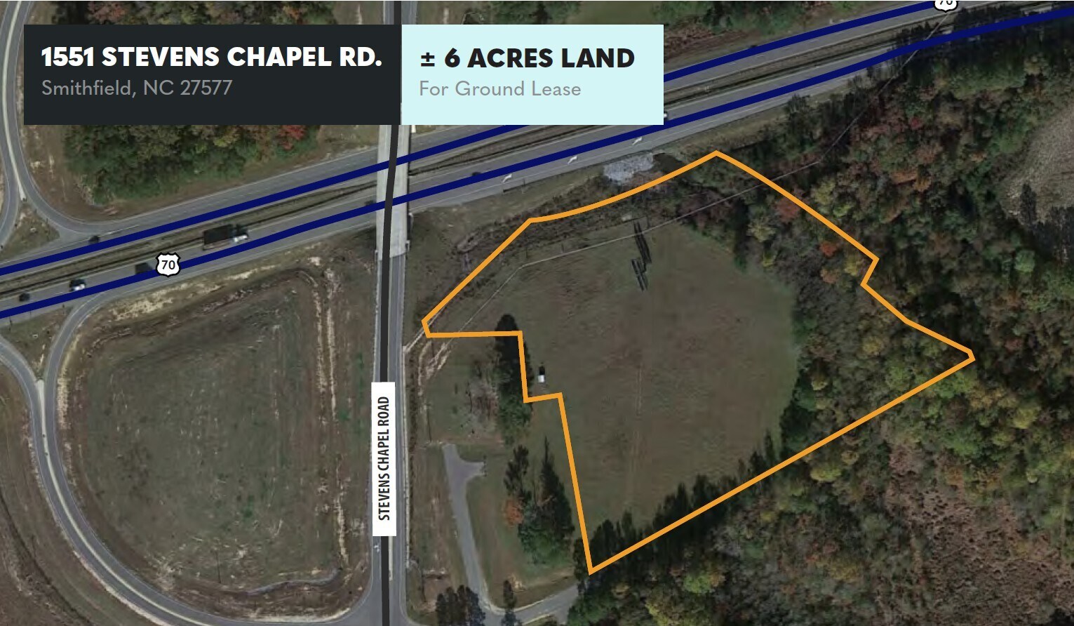 1551 Stevens Chapel Rd, Smithfield, NC à louer Aérien- Image 1 de 5