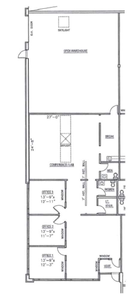 16W215 83rd St, Burr Ridge, IL for lease Floor Plan- Image 1 of 1