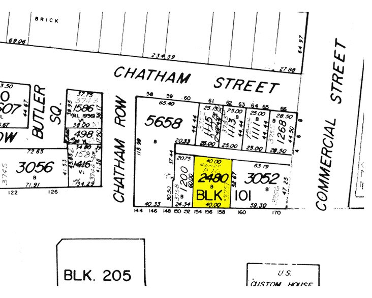 156 State St, Boston, MA à vendre - Plan cadastral - Image 2 de 8
