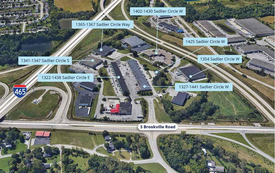 1322-1438 Sadlier Circle East Dr, Indianapolis, IN for lease - Building Photo - Image 1 of 4