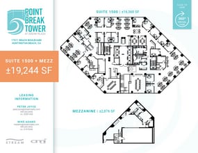 17011 Beach Blvd, Huntington Beach, CA for lease Floor Plan- Image 1 of 1
