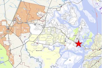 1544 Fording Island Rd, Hilton Head Island, SC - AERIAL  map view - Image1