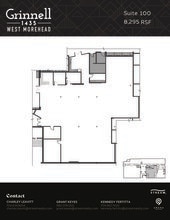 1435 W Morehead St, Charlotte, NC for lease Floor Plan- Image 1 of 1