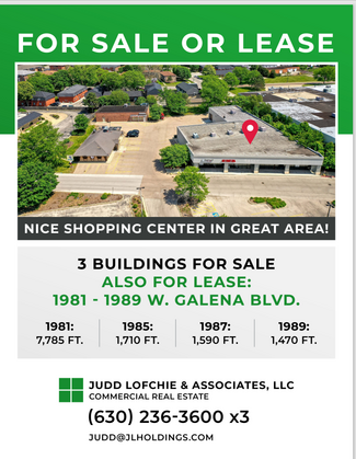 More details for W Galena Portfolio – Retail for Sale, Aurora, IL