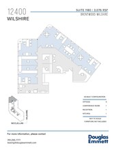 12400 Wilshire Blvd, Los Angeles, CA à louer Plan d  tage- Image 1 de 1