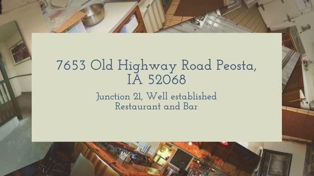 7653 Old Highway Rd, Peosta, IA à vendre - Vid o sur l inscription commerciale - Image 1 de 1