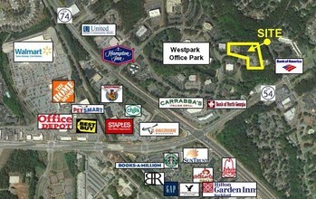 403 Westpark Ct, Peachtree City, GA - AERIAL map view