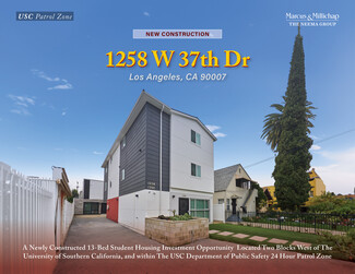 Plus de détails pour 1258 W 37th Dr, Los Angeles, CA - Multi-résidentiel à vendre