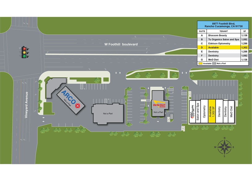 8977 Foothill Blvd, Rancho Cucamonga, CA for lease - Building Photo - Image 2 of 10