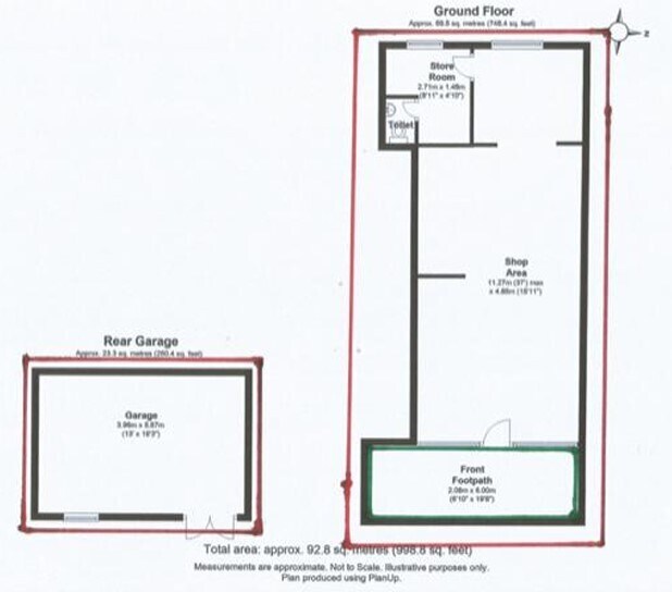 28 Crown Rd, Twickenham à vendre - Plan d’étage - Image 2 de 2