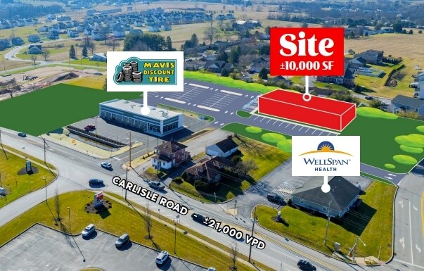 3966 Carlisle Rd, Dover, PA for lease Building Photo- Image 1 of 2