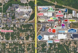 1865 E Sherman Blvd, Muskegon, MI - Aérien  Vue de la carte