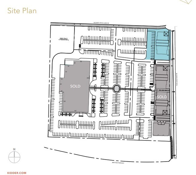 7720 Britton Pky NE, Lacey, WA à vendre - Plan de site - Image 2 de 6