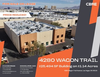 Plus de détails pour 4280 Wagon Trail Ave, Las Vegas, NV - Industriel à louer