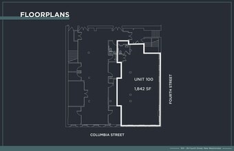 26 Fourth St, New Westminster, BC à louer Plan d’étage- Image 1 de 1