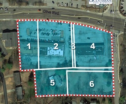 11032-11054 Olive Blvd, Saint Louis, MO à vendre - Photo du bâtiment - Image 2 de 4