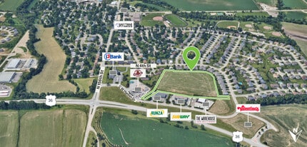 15900 C.W. Haden Dr, Bennington, NE - AERIAL  map view - Image1