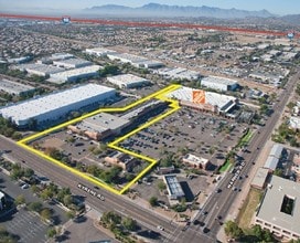 725 W Warner Rd, Tempe, AZ - AERIAL  map view