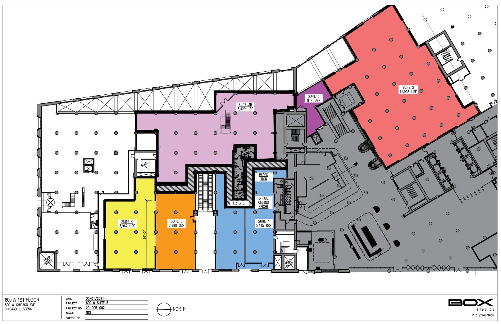 600 W Chicago Ave, Chicago, IL for lease Floor Plan- Image 1 of 1