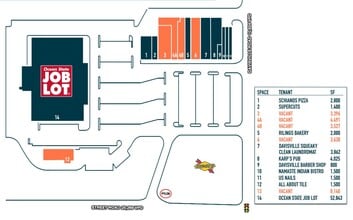 850 E Street Rd, Warminster, PA à louer Plan de site- Image 1 de 1