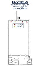 4629 36th St, Orlando, FL for lease Floor Plan- Image 1 of 1