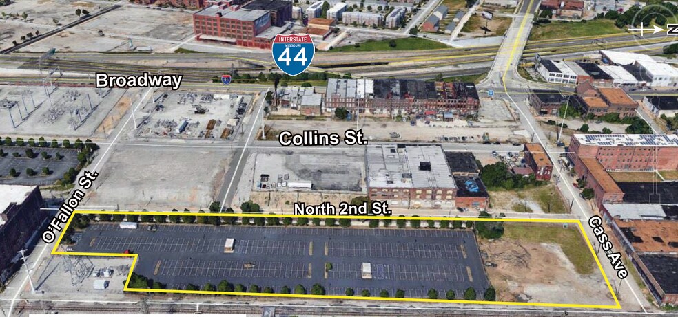 110 Cass Ave, Saint Louis, MO for sale - Aerial - Image 1 of 1
