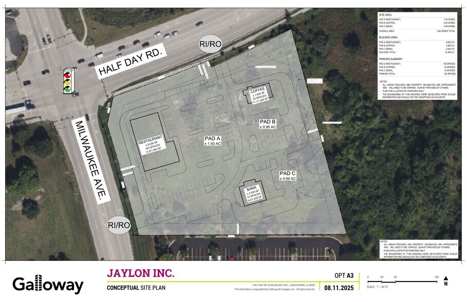 501 Milwaukee Avenue Ave, Lincolnshire, IL for lease - Site Plan - Image 1 of 4