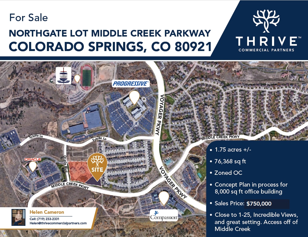Middle Creek Parkway, Colorado Springs, CO for sale Primary Photo- Image 1 of 2