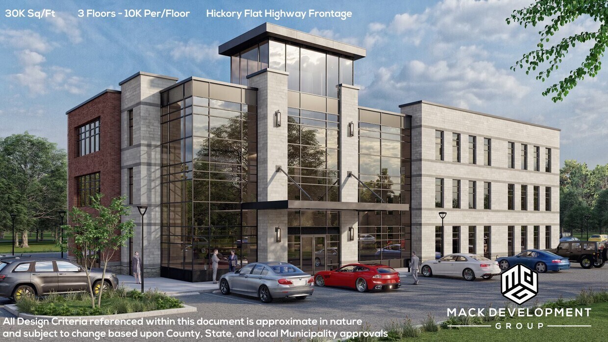 4195 Hickory Flat Highway, Holly Springs, GA à louer Photo principale- Image 1 de 2