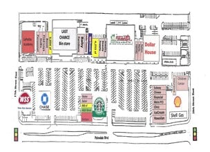 1703-1823 E Palmdale Blvd, Palmdale, CA à louer Plan d’étage- Image 1 de 1