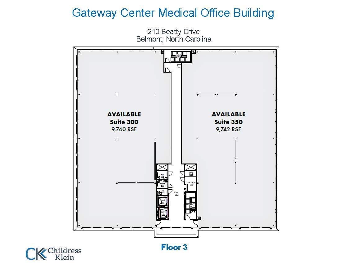 210 Beatty Dr, Belmont, NC for lease Floor Plan- Image 1 of 1