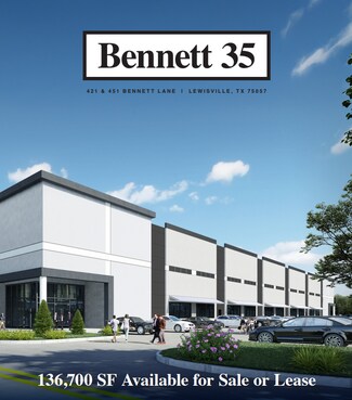 Plus de détails pour 421 Bennett Ln, Lewisville, TX - Industriel à vendre