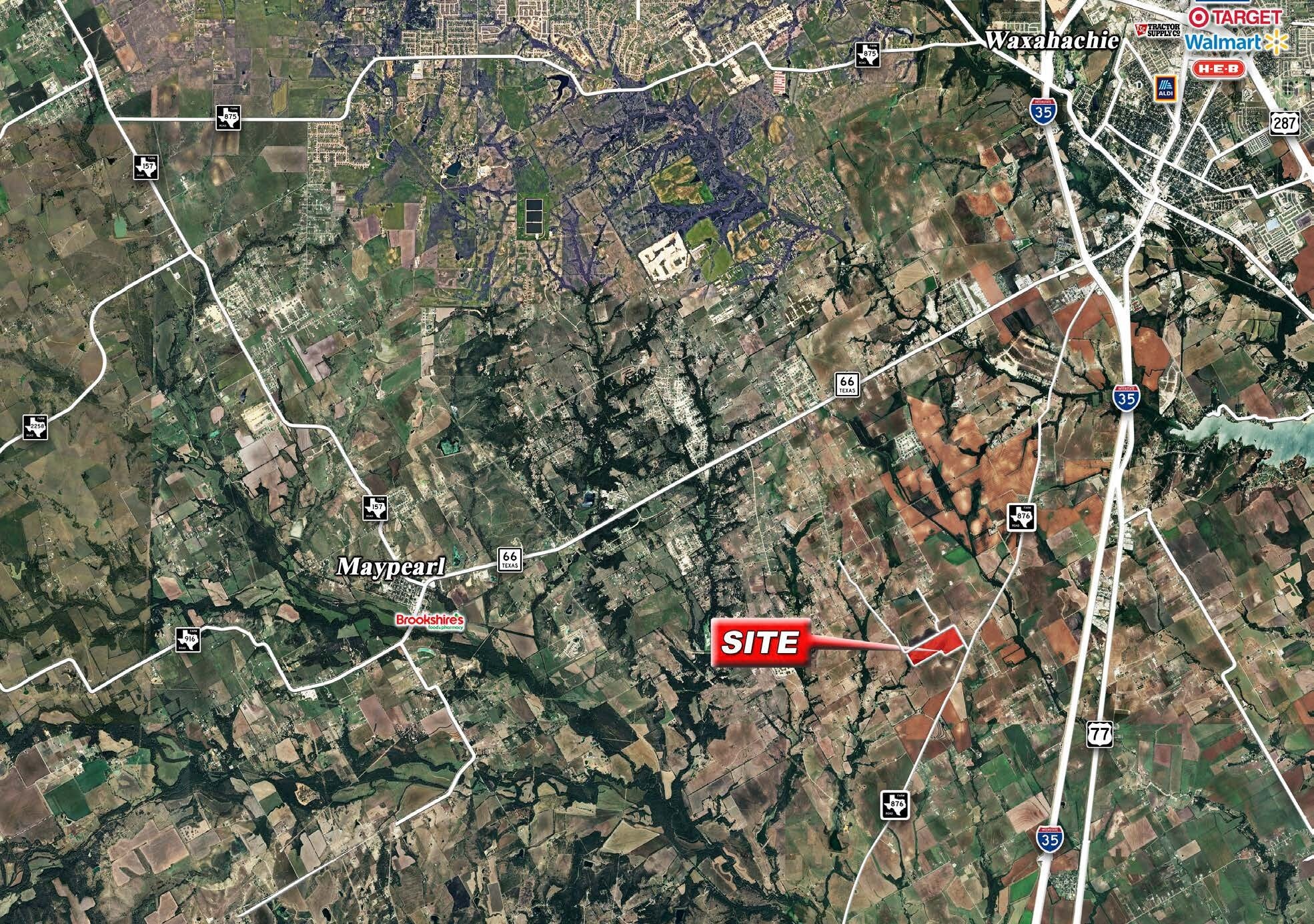 Sims Rd & Bakers Branch Rd, Waxahachie, TX à vendre Photo principale- Image 1 de 3