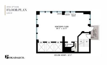 5 E 57th St, New York, NY à louer Plan d’étage- Image 1 de 3