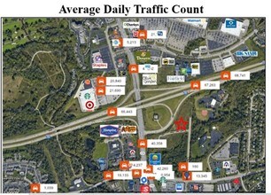 SE I-70 and SR 256, Pickerington, OH - AERIAL  map view