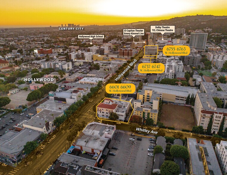 The Hollywood Boulevard Portfolio portefeuille de 3 propriétés à vendre sur LoopNet.ca - Photo du bâtiment - Image 3 de 9