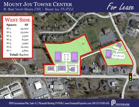 Route 230 and  Cloverleaf Rd, Elizabethtown, PA for lease Site Plan- Image 1 of 1