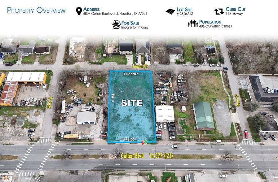 6807 Cullen Blvd, Houston, TX à vendre - Photo du bâtiment - Image 2 de 3
