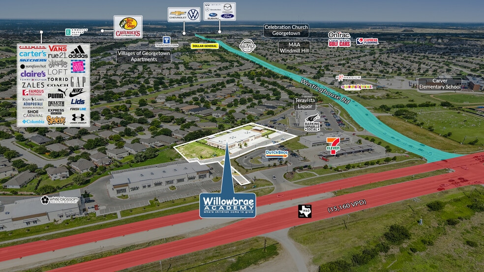 3010 FM 1460, Georgetown, TX à vendre - Photo du bâtiment - Image 3 de 5