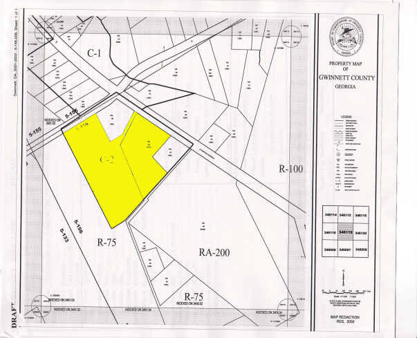 2715 Loganville Hwy, Loganville, GA à louer - Plan cadastral - Image 2 de 9