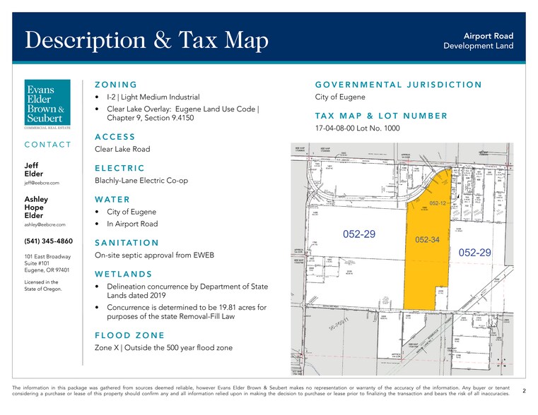 Airport Road & Old Airport Road, Eugene, OR à vendre - Photo du bâtiment - Image 3 de 6