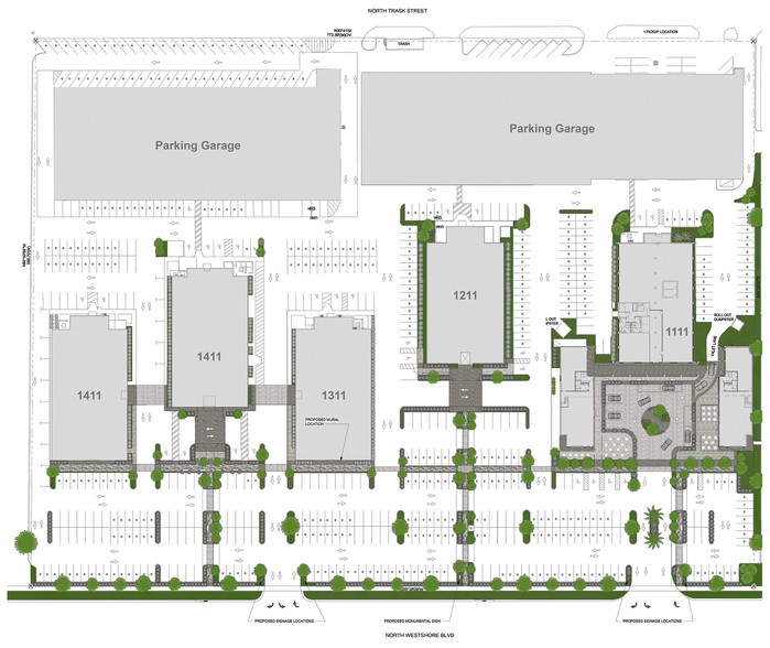 1111 N Westshore Blvd, Tampa, FL à louer - Plan de site - Image 3 de 13