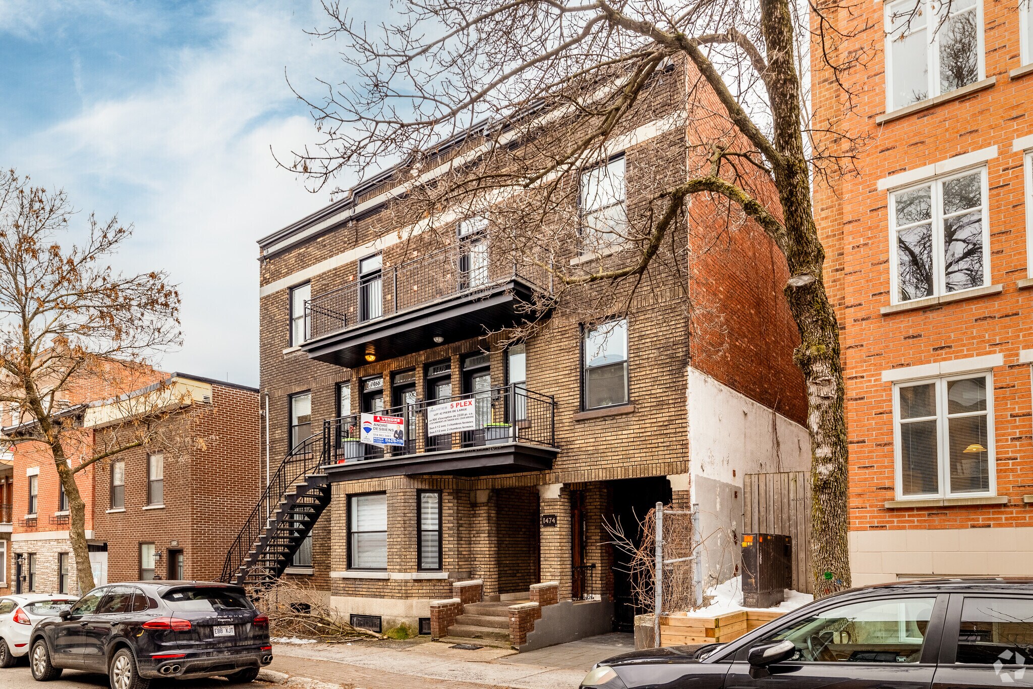 1466-1474 Rue Montcalm, Montréal, QC for sale Building Photo- Image 1 of 1