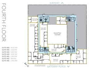 2025 Gateway Pl, San Jose, CA for lease Floor Plan- Image 2 of 2