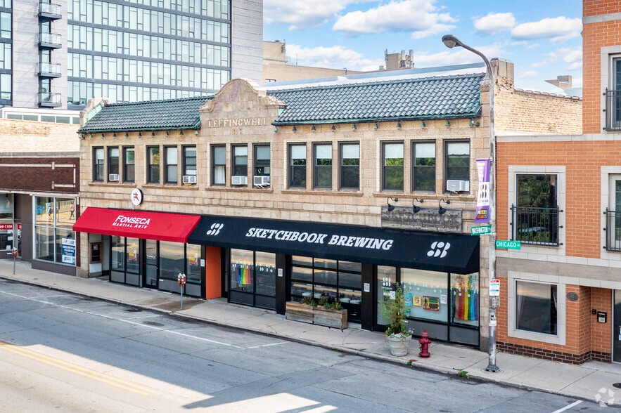 821-825 Chicago Ave, Evanston, IL for lease - Building Photo - Image 2 of 3