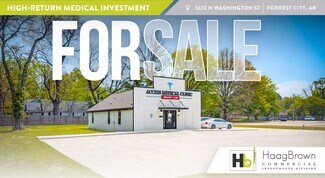Plus de détails pour 1220 N Washington St, Forrest City, AR - Bureau à vendre