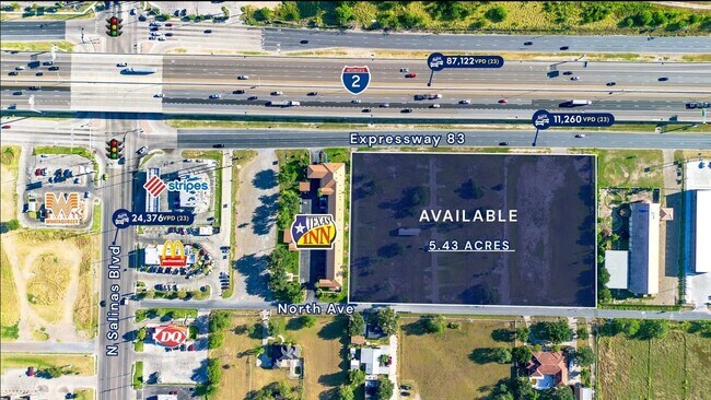 Plus de détails pour 2008 North Ave, Donna, TX - Terrain à vendre