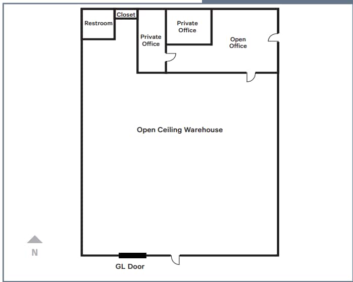 7730 Enterprise Dr, Newark, CA à louer Plan d’étage- Image 1 de 1